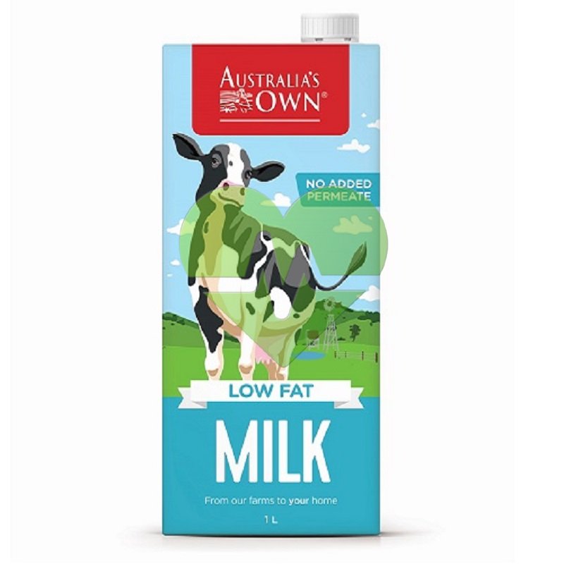 Sữa tươi Australia Own ít béo hộp 1L