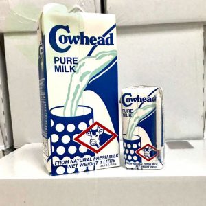 sữa tươi nguyên kem Cowhead hộp 200ml và 1L