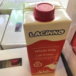 Sữa tươi nguyên kem Lacinno UHT béo 3.5% hộp 1L