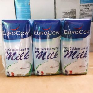 sữa tươi high canxi low fat hộp 200ml nhập khẩu Pháp
