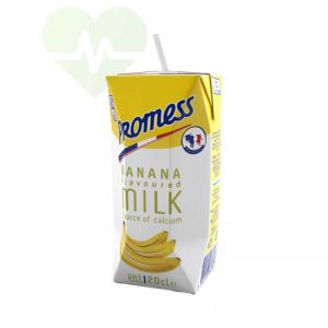 sữa tươi promess vị chuối hộp 200ml tiện lợi
