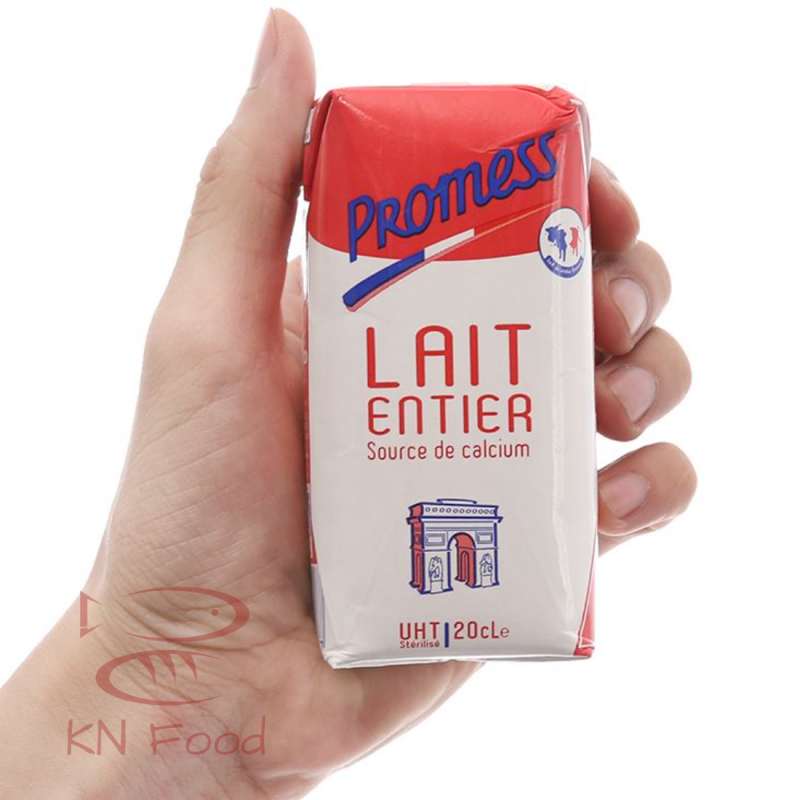 Sữa Promess whole milk hộp 200ml tiện lợi 
