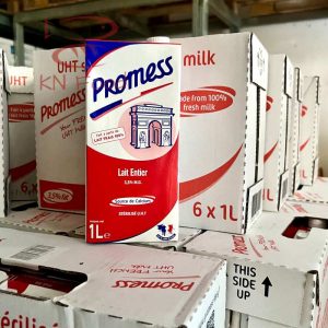 Thùng 6 lít sữa nguyên kem promess
